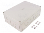 Enclosure: multipurpose | X: 180mm | Y: 254mm | Z: 90mm | TK PS | grey