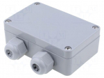 Enclosure: junction box | X: 64mm | Y: 98mm | Z: 34mm | polyamide | IP65