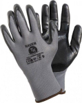 For home and repair NoName  UN POLYESTER + NITRILE RAVEN ASSEMBLY GLOVES  SIZE 9 (1 PAIR)