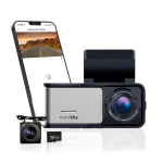 Dash cam autosky  AutoSky 4K Dash Cam Pro Front 4K + Rear 1080P GPS ADC888