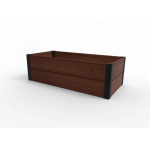 Other small household appliances Keter Keter Maple Trough apmalīte taisnstūra puķu dobei 106x52x32cm brūna 29209666