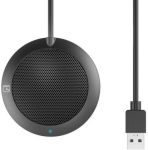Headphone with microphone Techly ICC SH-21 Omnidirectional USB Microphone Black