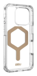 Urban Armor Gear Plyo mobile phone case 16 cm (6.3") Cover Gold, Transparent