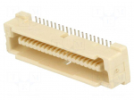 Connector: PCB to PCB | male | PIN: 40 | 0.8mm | H: 5mm | Series: FH | 0.5A