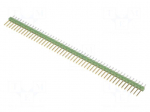 Pin header | pin strips | male | PIN: 50 | straight | 2.54mm | THT | 1x50
