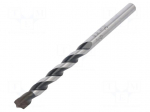 Drill bit | for concrete | &Oslash;: 10mm,3/8" | L: 150mm | metal | blister