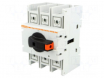 Switch-disconnector | Poles: 3 | DIN,screw type | 63A | GA