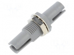 Connector: fiber optic | adapter | HFBR