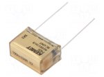 Capacitor: paper | X2 | 100nF | 275VAC | 20.3mm | &plusmn;20% | THT | Series: P409