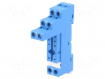 Socket | PIN: 8 | 10A | 250VAC | Mounting: DIN | Leads: screw terminals