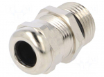 Cable gland | with long thread | NPT1/2" | IP68 | Mat: brass