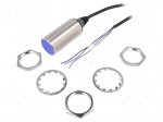 Sensor: inductive | Output conf: PNP / NC | 0&divide;15mm | 10&divide;30VDC | M30