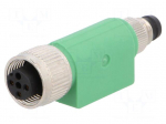 Adapter | PIN: 3 | straight | 60VAC | 4A | -25&divide;90&deg;C | 60VDC
