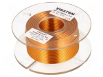 Inductor: air coil | 2.2mH | 0.9&Omega; | &Oslash;: 71mm | H: 29mm | &Oslash;core: 1mm