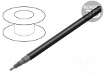Wire: coaxial | RG214U | 1x50&Omega; | stranded | Cu | PVC | black | 100m | 10.8mm
