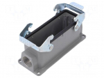 Enclosure: for HDC connectors | size D24B | for double latch | M25