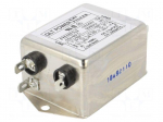 Filter: anti-interference | 250VAC | Cx: 100nF | Cy: 3.3nF | 0.9mH | 10M&Omega;