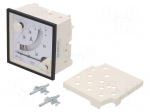 Ammeter | on panel | I AC: 0&divide;40A | Features: working position 90&deg;