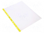 Documents sleeve | ESD | A3 | polypropylene | transparent | 100pcs.