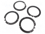 Spacer ring | MDF | 165mm | Mercedes | impregnated | 2pcs.