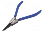 Pliers | for circlip | external | 19&divide;60mm | Pliers len: 180mm