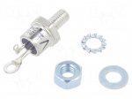 Thyristor: stud | 500V | Ifmax: 25A | 16A | Igt: 40mA | TO208AA,TO48 | bulk