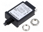 Circuit breaker | Urated: 240VAC | 28VDC | 5A | SPST | Poles: 1 | screw