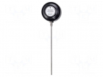 Sensor: temperature | thermocouple J | Temp: 0&divide;1200&deg;C | 1/4" BSP