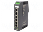 Switch Ethernet | unmanaged | Number of ports: 6 | 9.5&divide;31.5VDC | RJ45