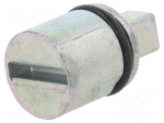 Insert for lock | cast zinc | 27mm | AE,BG,EB | for enclosures