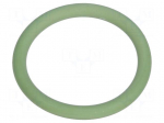 O-ring gasket | FPM | Thk: 2mm | &Oslash;int: 55mm | M63 | green | -40&divide;200&deg;C