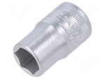Socket | socket spanner | HEX 14mm | 1/2" | Socket bit length: 38mm
