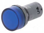 Control lamp | 22mm | CL2 | Illumin: LED | &Oslash;22mm | IP66,IP67,IP69K | blue