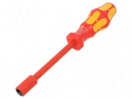 Screwdriver: insulated | 6-angles socket | HEX 10mm