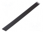 Heat shrink sleeve | 9.5mm | black | Diam.after shrinking: 4.8mm