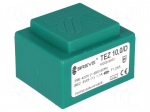Transformer: encapsulated | 10VA | 400VAC | 9V | 1111.1mA | PCB | IP00
