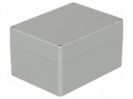 Enclosure: multipurpose | X: 120mm | Y: 160mm | Z: 90mm | EUROMAS | ABS