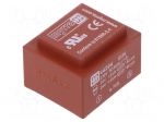 Transformer: encapsulated | 3.2VA | 230VAC | 24V | 24V | 67mA | 67mA | PCB
