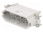 Connector: HDC | contact insert | male | EPIC H-D | PIN: 25 | 10A | 250V