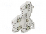 Splice terminal: rail | Entrelec | 300V | for DIN rail mounting