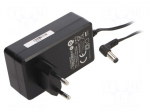 Power supply: switching | mains,plug-in | 12VDC | 3A | 36W | 87.41%