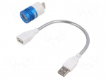 Torch: USB LED | RGB LED | 35lm,60lm,120lm