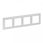 Plate Valena Life - 4 gang - pearl