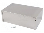 Enclosure: multipurpose | X: 152mm | Y: 254mm | Z: 89mm | 1411 | aluminium