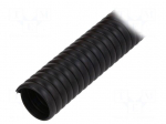 Spiral wrapping | PVC | black | L: 1m | SP | Features: flexible | -30&divide;60&deg;C