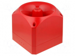 Signaller: sound | siren | 110/230VAC | 110dB | Nexus 110 | IP66 | red