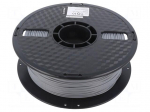 Filament: PLA+ | 1.75mm | grey | 195&divide;235&deg;C | 1kg