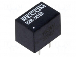 Converter: DC/DC | 2W | Uin: 9&divide;36VDC | Uout: 15VDC | Uout2: 15VDC | SIP8
