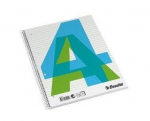 Exercise book with spiral  Esselte, A4/70, lined, soft cover  0722-102