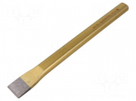 Cold chisel | masonary,flat | L: 250mm | Tipwidth: 26mm